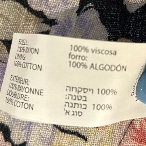 Black Tape Floral Jumpsuit - Size XL - NWT - Picture 6 of 6